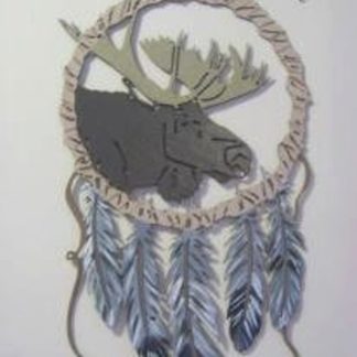 Bull Moose Dream Catcher