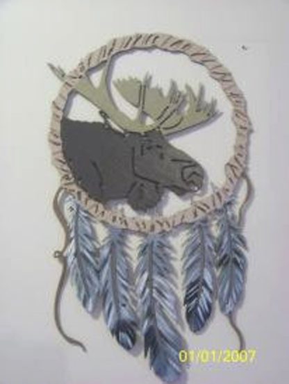 Bull Moose Dream Catcher