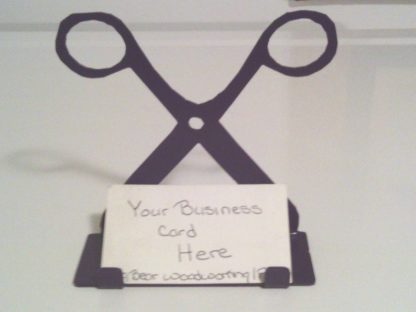 Hair dressers delight business card holder