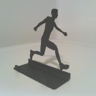 Male Running Business Card Holder