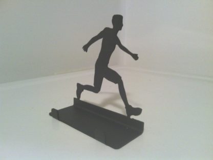 Male Running Business Card Holder