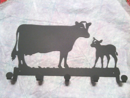 Cow Coat Hanger